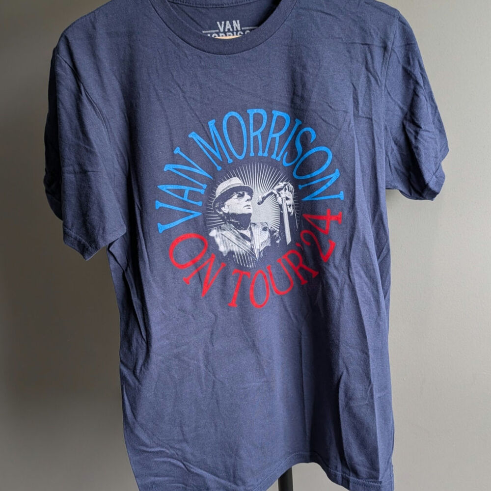 NWOT Van Morrison 2024 Concert Tour T Shirt 2024 Size Small